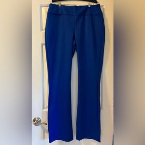 BNWT New York & Co Large Tall pull-on blue pant